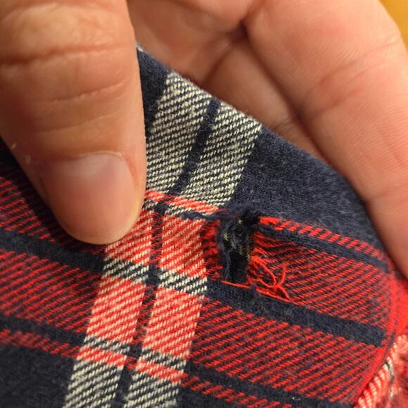 Cactus man mens size large flannel shirt - Picture 4 of 8